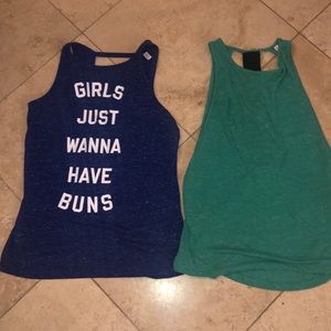 Victoria secret sport workout tank tops XS